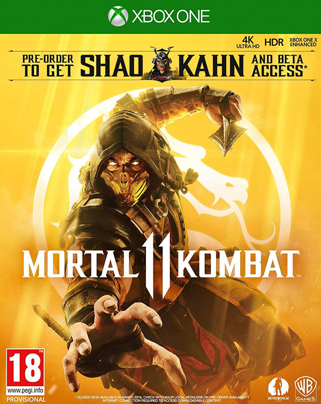 Microsoft Xbox One Mortal Kombat 11