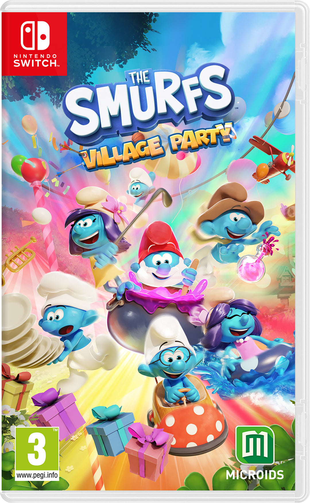 Nintendo Switch The Smurfs Village Party