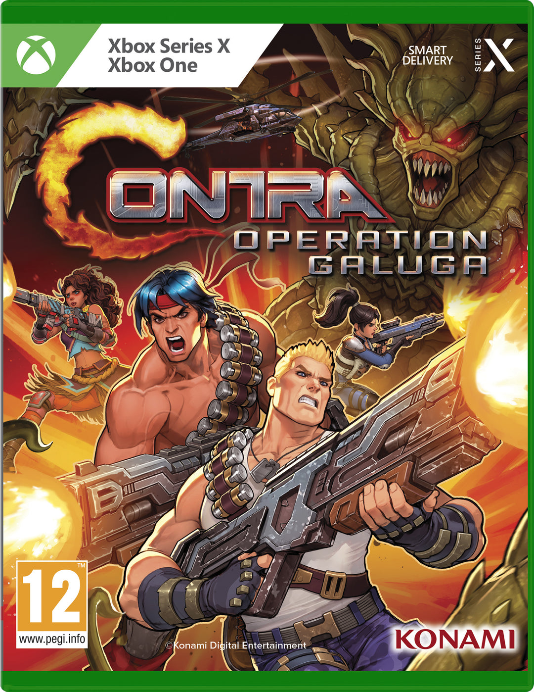 Microsoft Xbox Series X Contra Operation Galuga