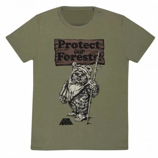 Star Wars Protect Our Forests (Single) T-Shirt