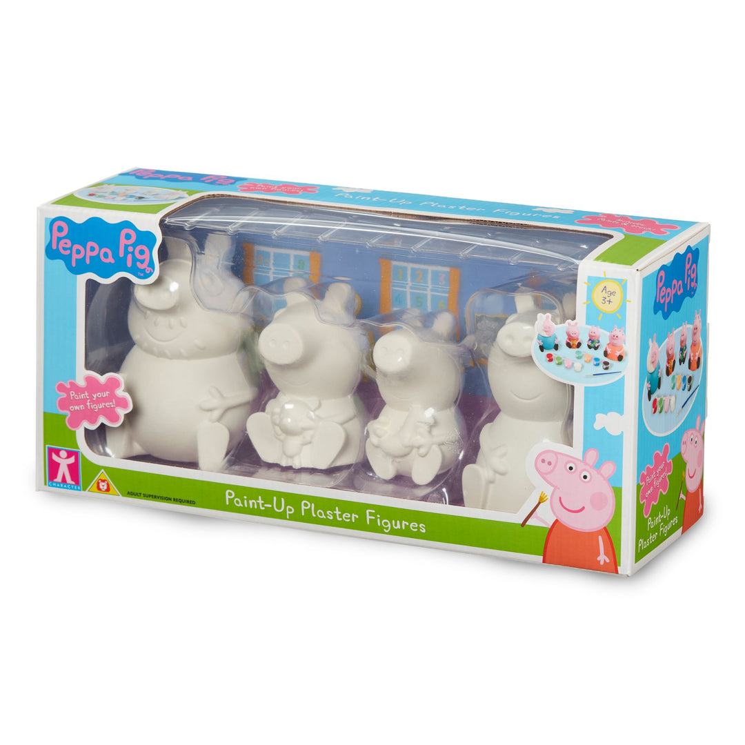 Peppa Pig Paint-Up Plaster Figures Set