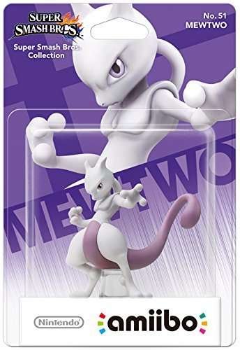 Nintendo Amiibo Character - Pokemon: MewTwo (Super Smash Bros Collection)