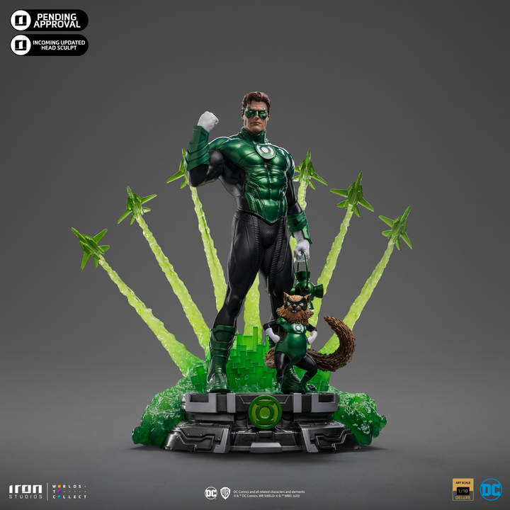 Iron Studios DC Comics Green Lantern Unleashed 1/10 Deluxe Art Scale Limited Edition Statue