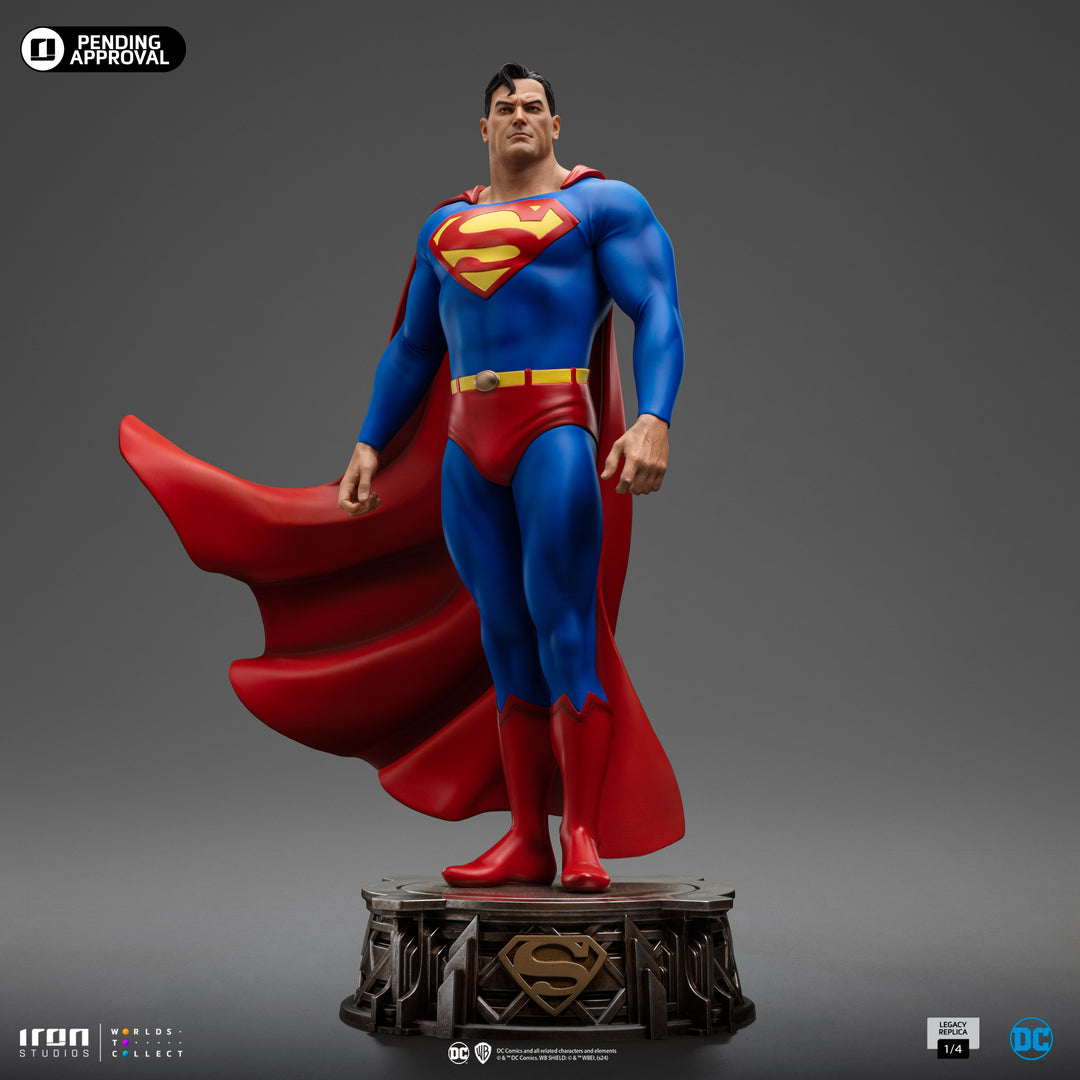 Iron Studios DC Comics Trinity Legacy Replica Superman Limited Edition 1/4 Scale Statue