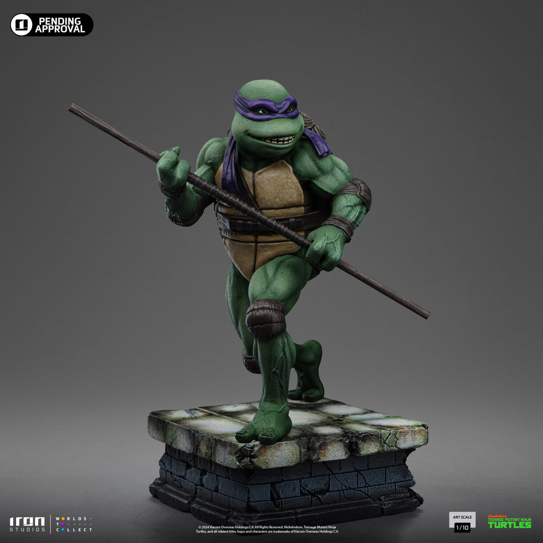 Iron Studios Teenage Mutant Ninja Turtles (1990) Donatello 1/10 Art Scale Limited Edition Statue