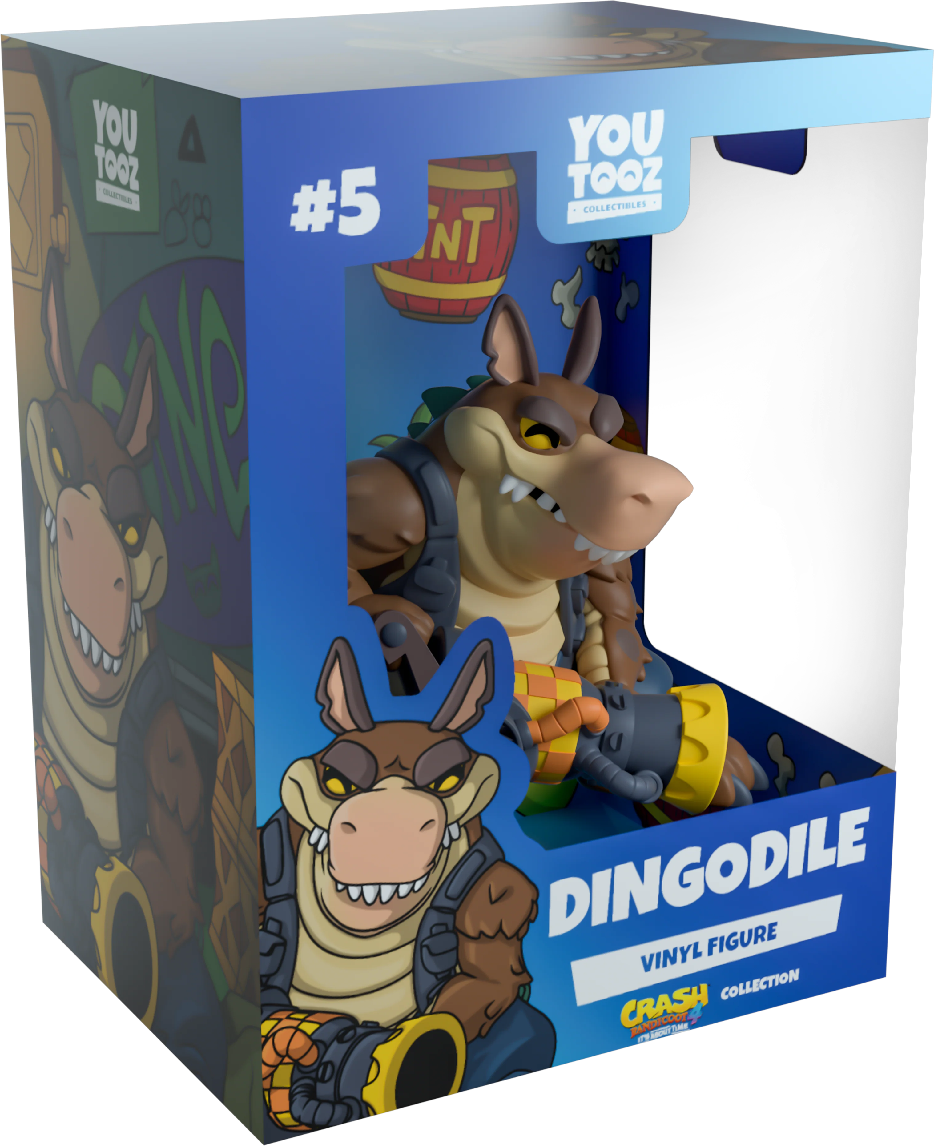 Youtooz Crash Bandicoot Dingodile Figure