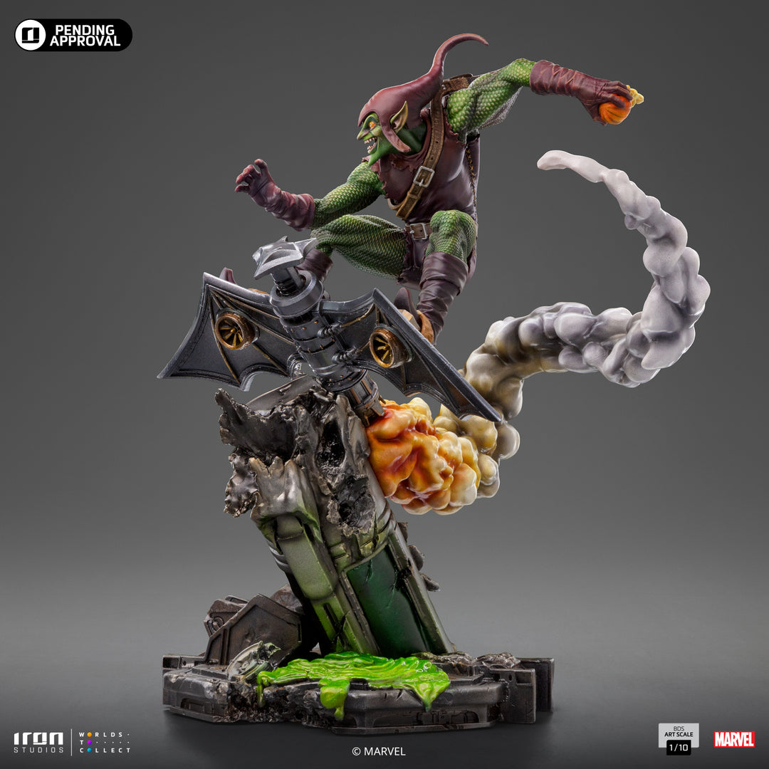 Iron Studios Marvel Spider-Man vs Villains Battle Diorama Series Green Goblin 1/10 Art Scale Limited Edition Statue