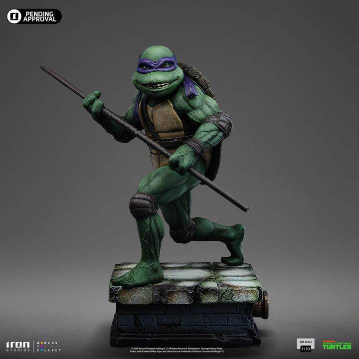 Iron Studios Teenage Mutant Ninja Turtles (1990) Donatello 1/10 Art Scale Limited Edition Statue