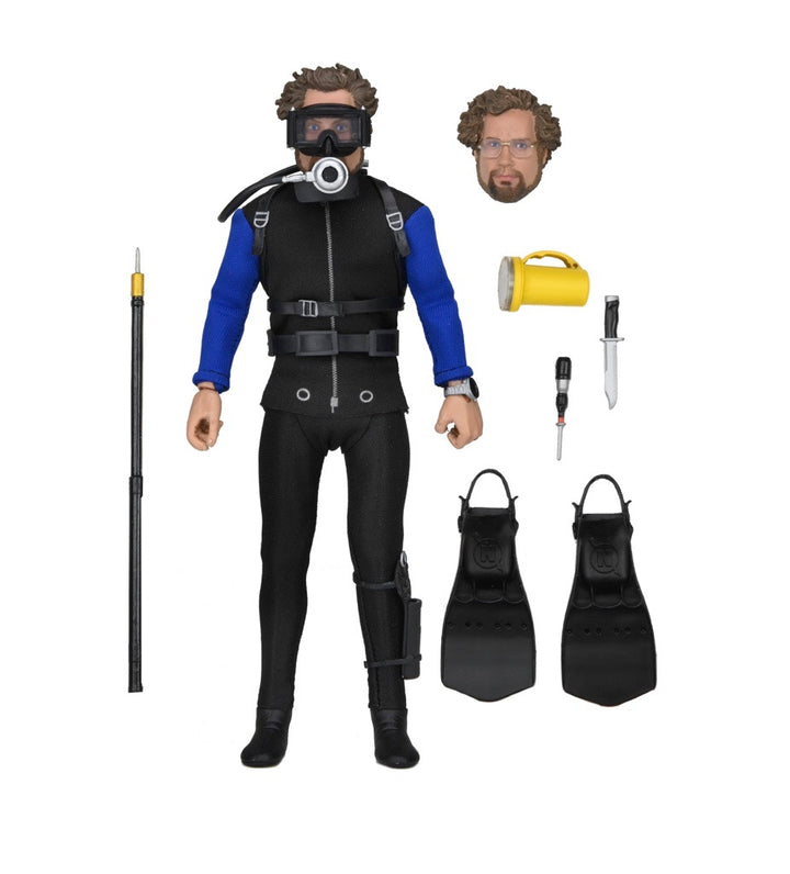 Jaws Matt Hooper (Shark Cage) 8" Clothed Action Figure