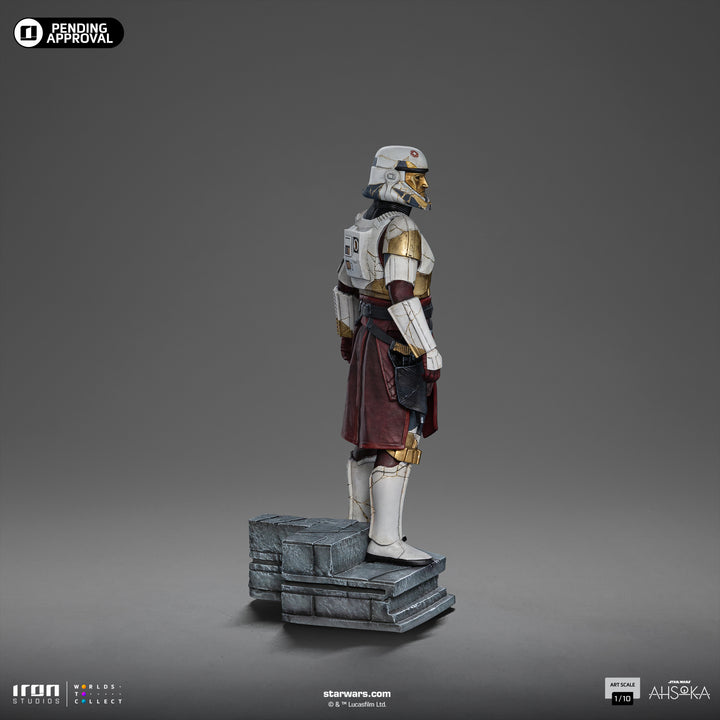 Iron Studios Star Wars Ahsoka Captain Enoch 1/10 Art Scale Limited Edition Statue