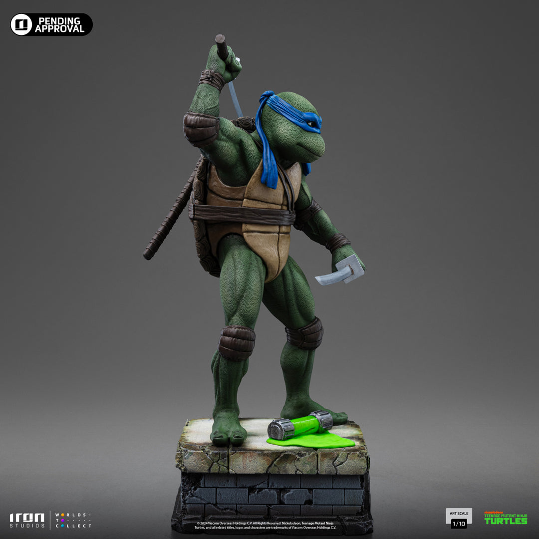 Iron Studios Teenage Mutant Ninja Turtles (1990) Leonardo 1/10 Art Scale Limited Edition Statue