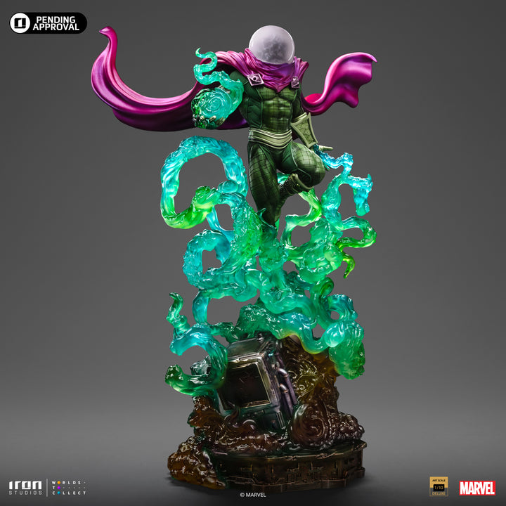 Iron Studios Marvel Spider-Man vs Villains Battle Diorama Series Mysterio 1/10 Deluxe Art Scale Limited Edition Statue