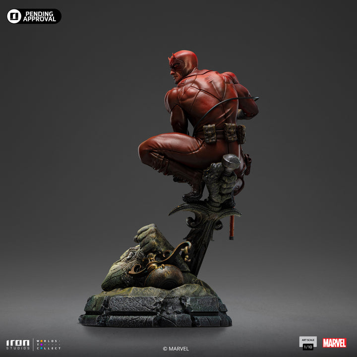 Iron Studios Marvel Comics Daredevil Unleashed 1/10 Deluxe Art Scale Limited Edition Statue