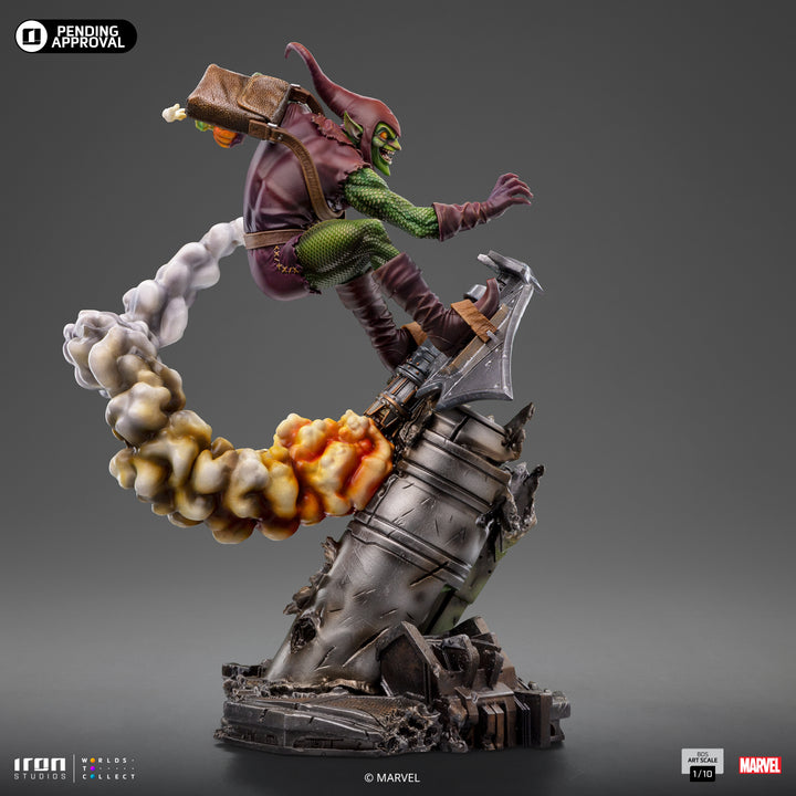 Iron Studios Marvel Spider-Man vs Villains Battle Diorama Series Green Goblin 1/10 Art Scale Limited Edition Statue