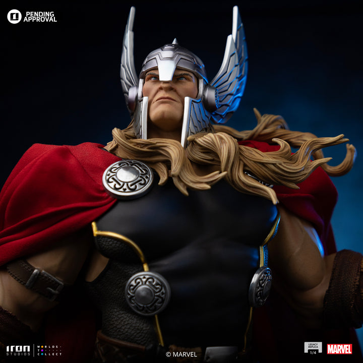 Iron Studios Marvel Comics Thor Unleashed  1/4 Scale Legacy Replica Statue