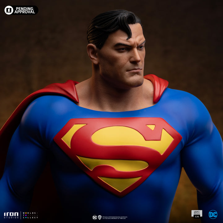 Iron Studios DC Comics Trinity Legacy Replica Superman Limited Edition 1/4 Scale Statue