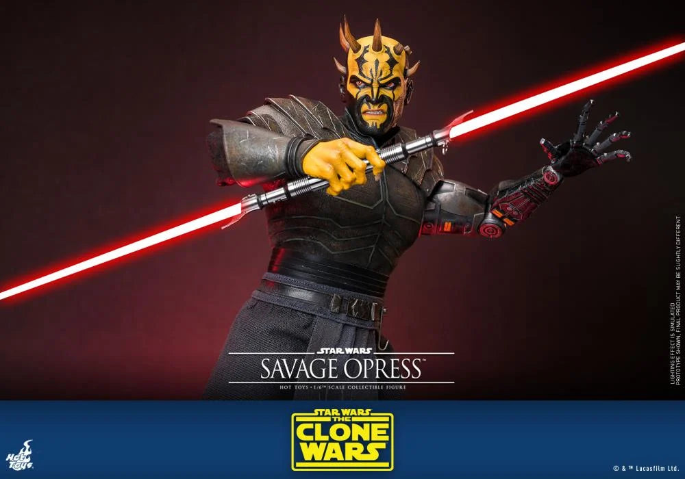 Hot Toys Star Wars The Clone Wars Savage Opress 1/6th Scale Figure