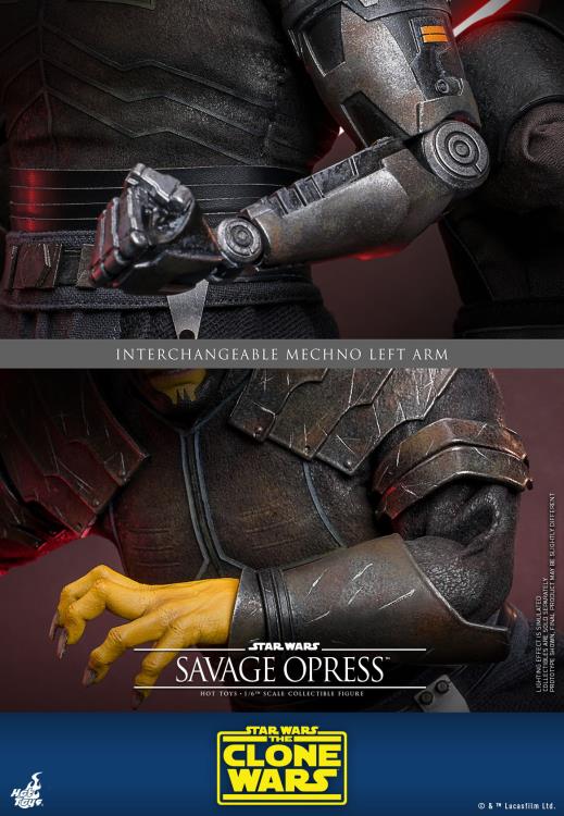 Hot Toys Star Wars The Clone Wars Savage Opress 1/6th Scale Figure