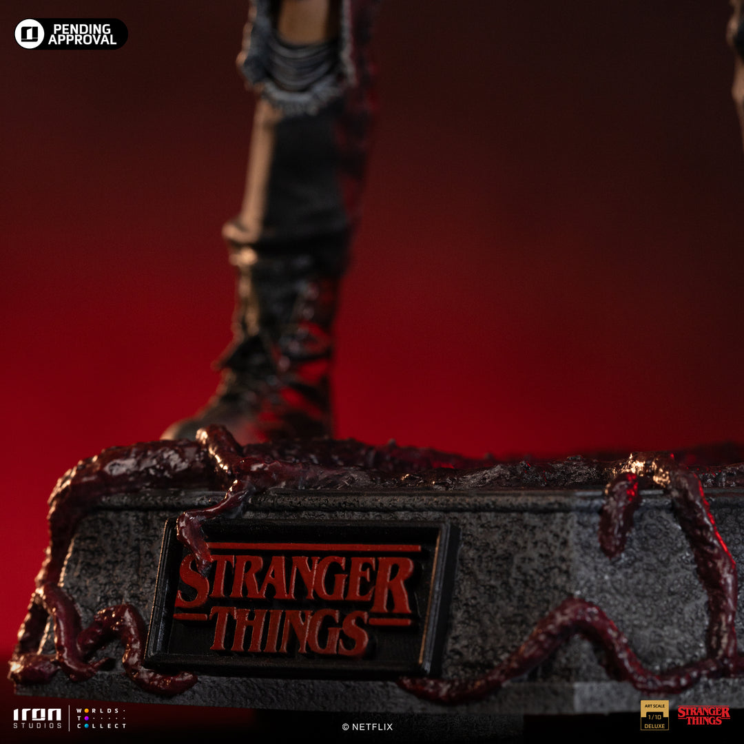 Iron Studios Stranger Things Eddie Munson 1/10 Deluxe Art Scale Limited Edition Statue