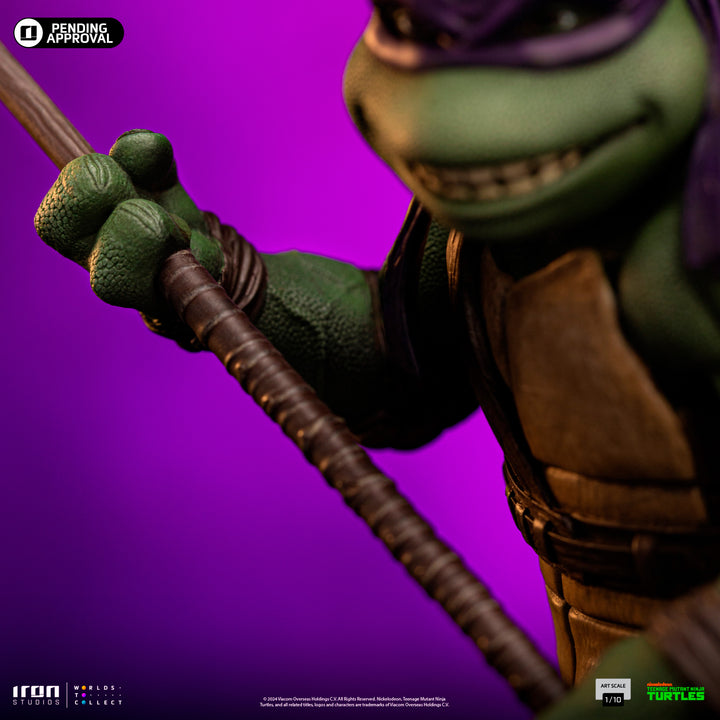 Iron Studios Teenage Mutant Ninja Turtles (1990) Donatello 1/10 Art Scale Limited Edition Statue