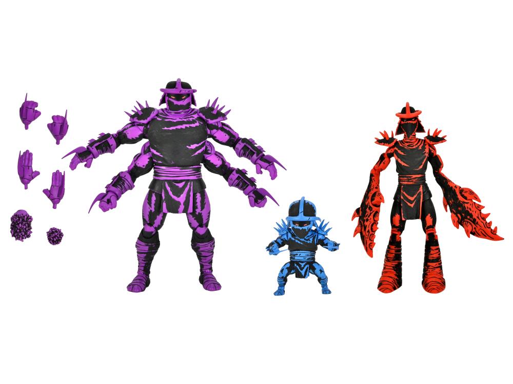 NECA Teenage Mutant Ninja Turtles Shredder Clones (Mirage Comics) 7" Action Figures Box Set