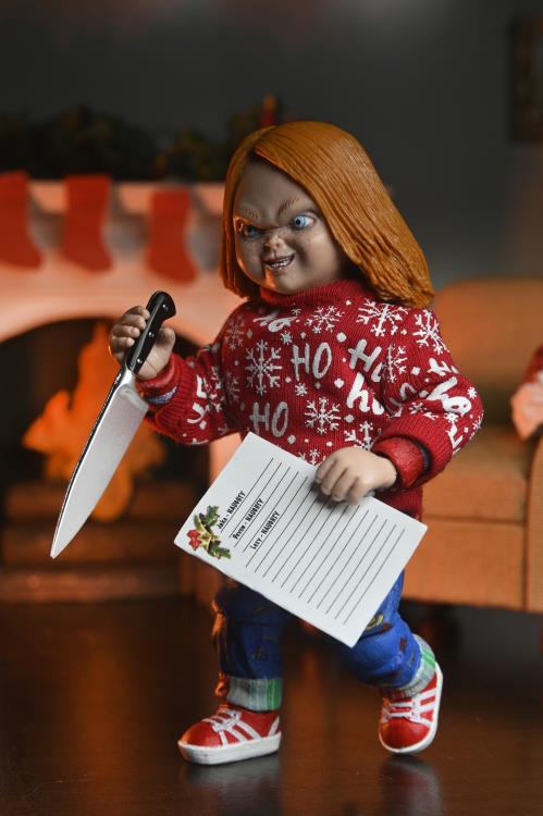 NECA Chucky TV Series Chucky (Holiday Edition) Ultimate 7" Action Figure