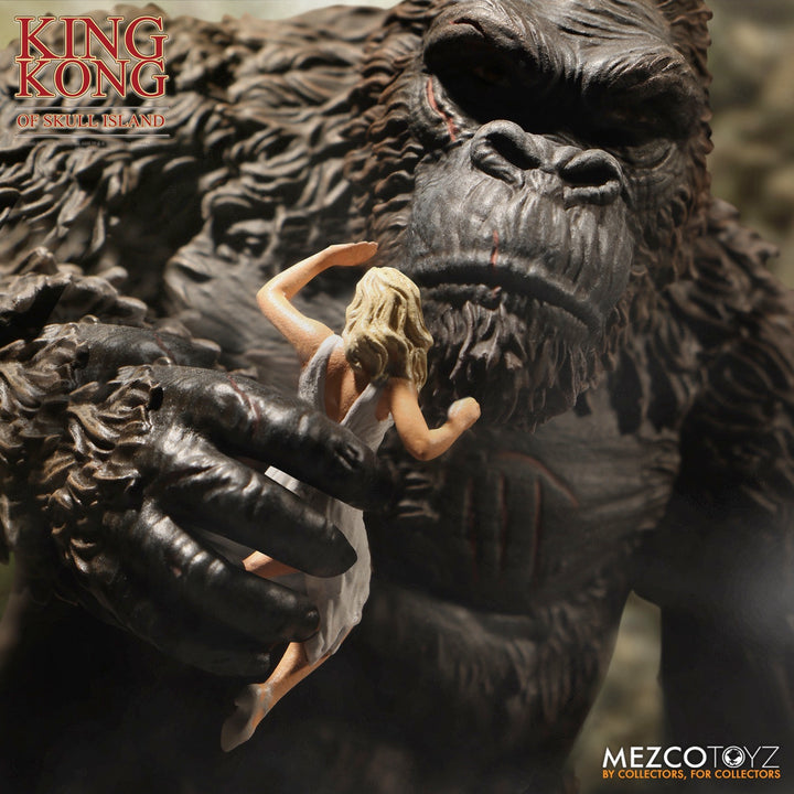 Mezco King Kong King Kong Of Skull Island 7" Scale Action Figure