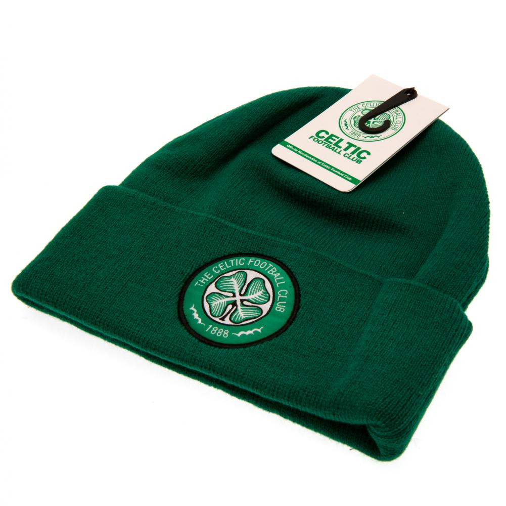 Celtic FC Green Cuff Beanie