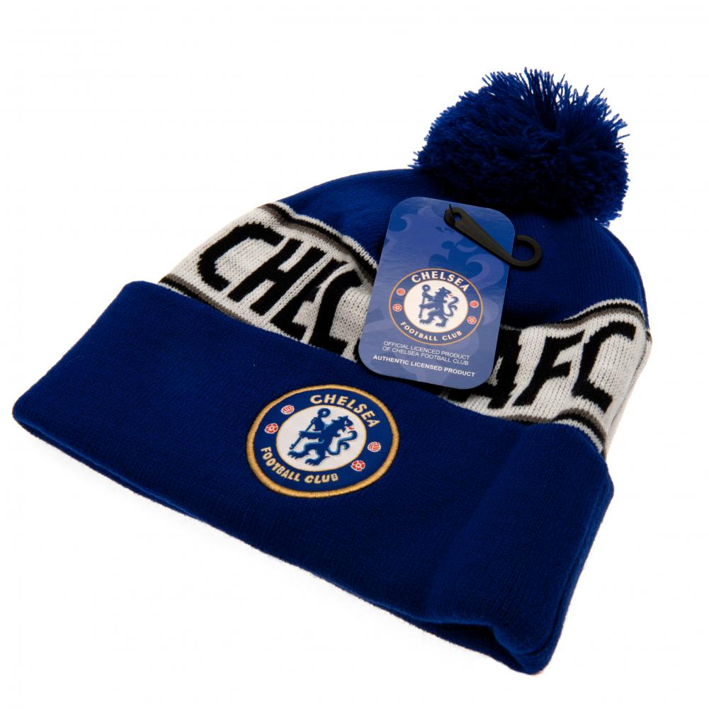 Chelsea FC Text Ski Hat