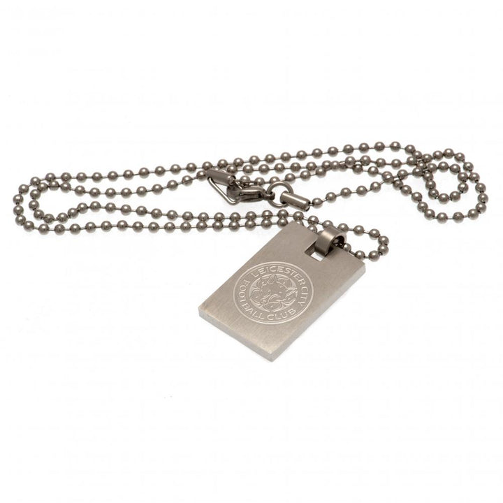 Leicester City FC Dog Tag & Chain