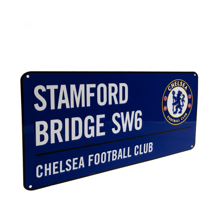 Chelsea FC Stamford Bridge Blue Street Sign