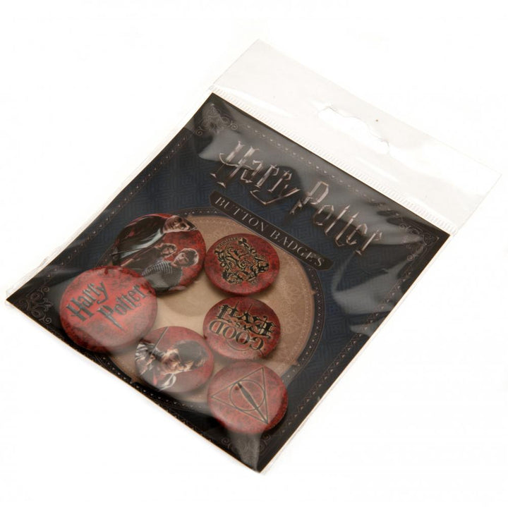 Harry Potter Button Badge Set Logo