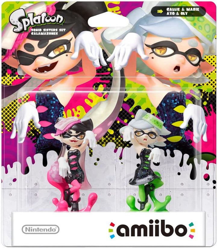 Nintendo Amiibo Character 2 Pack - Callie & Marie (Splatoon Collection)