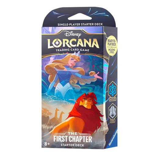 Disney Lorcana Trading Card Game The First Chapter Simba & Aurora Starter Deck