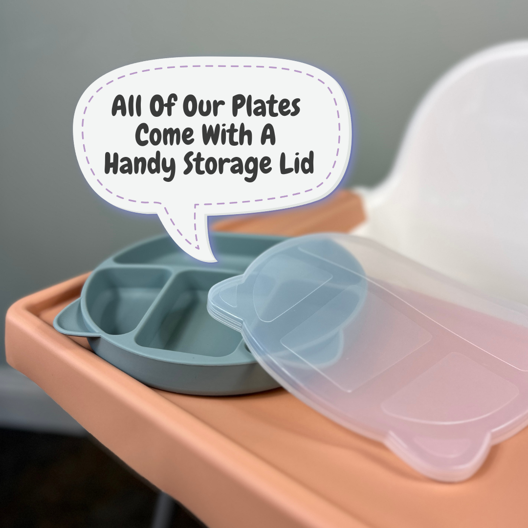 Alimos Silicone Baby Plates For Babies & Toddlers