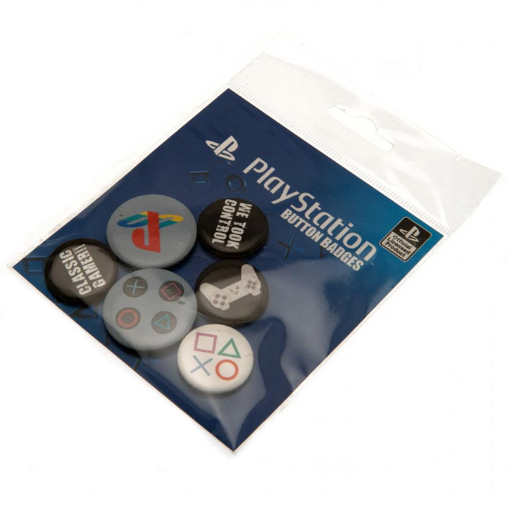 PlayStation Button Badge Set