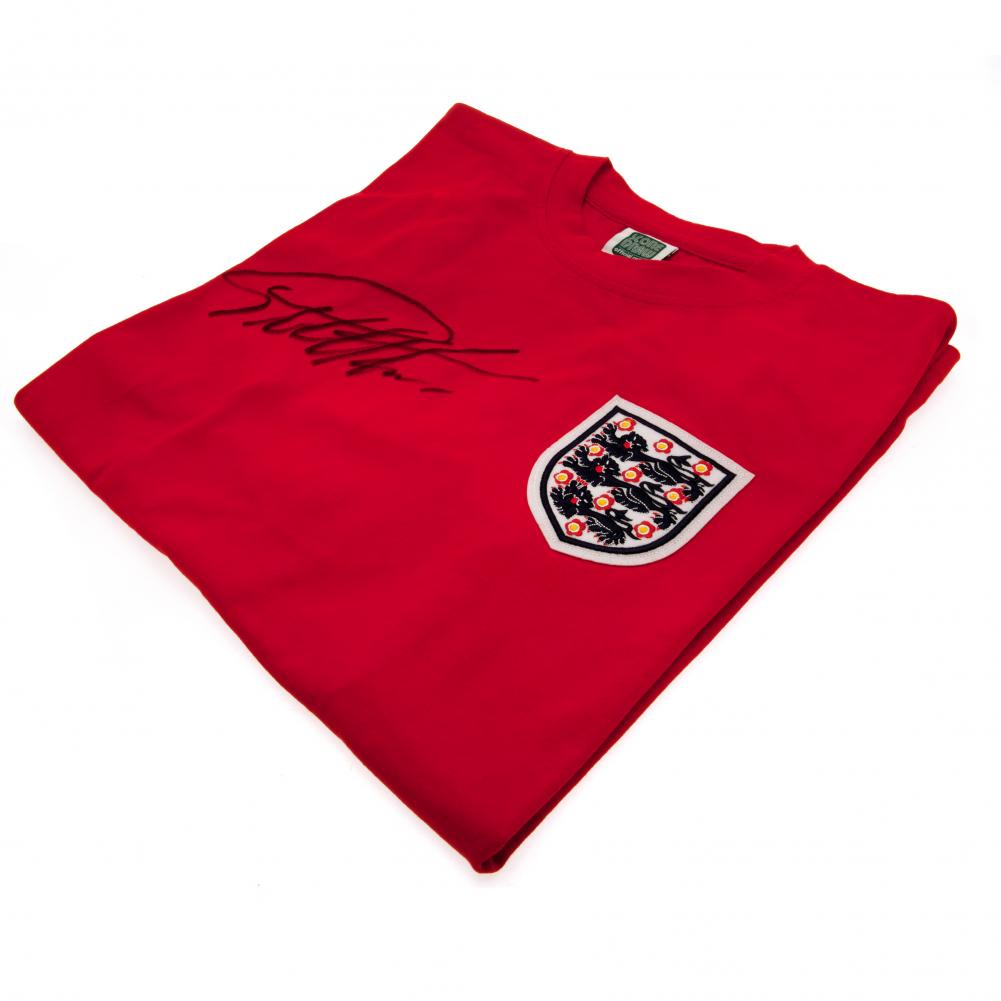 England 1996 Sir Geoff Hurst Signed Shirt