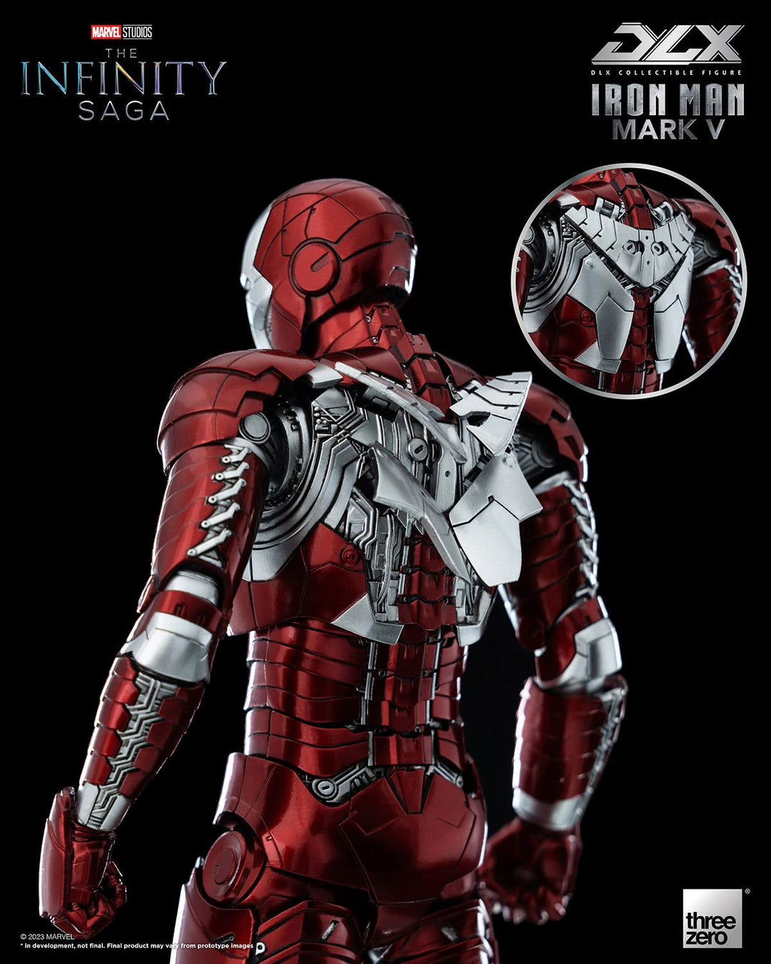 Avengers The Infinity Saga Threezero DLX Iron Man Mark V 1/12 Scale Figure - Infinity Collectables  - #tag1#