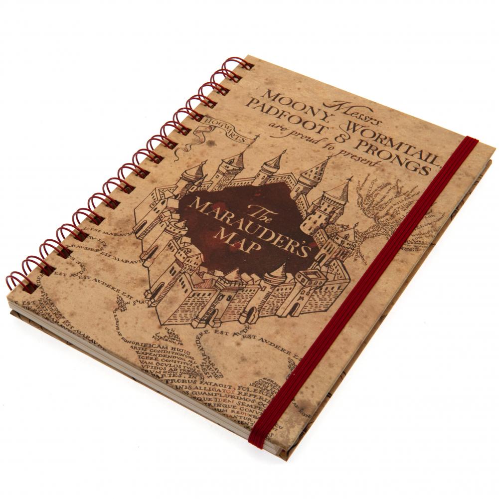 Harry Potter Notebook Marauders Map