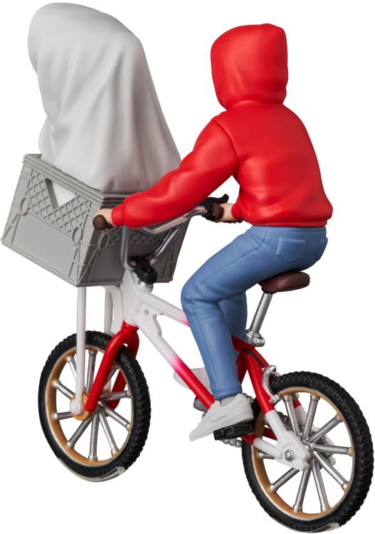 E.T. The Extra-Terrestrial Ultra Detail Figure No.801 E.T. & Elliot with Bicycle Figure