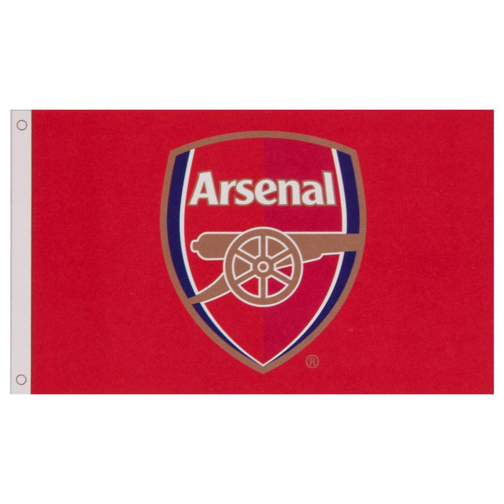 Arsenal FC Crest Flag