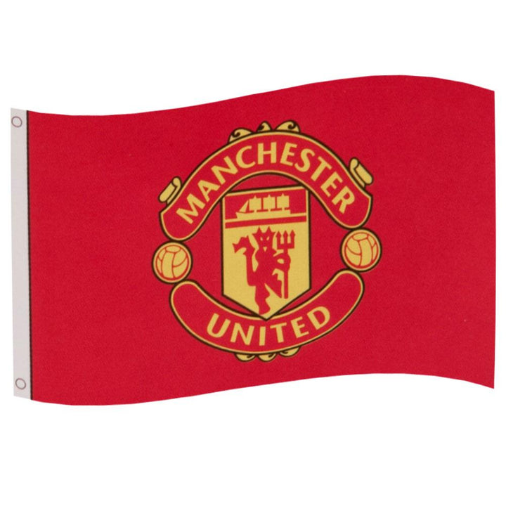 Manchester United FC Crest Flag