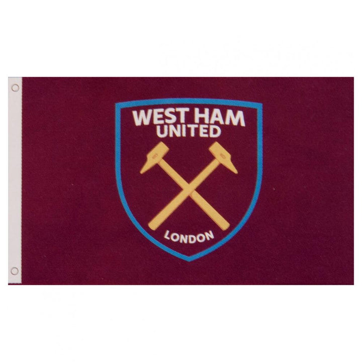 West Ham United FC Crest Flag