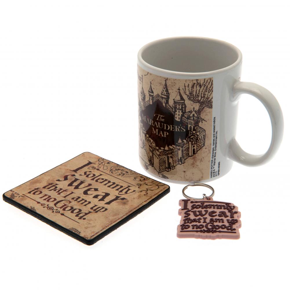 Harry Potter Mug & Coaster Set Marauders Map