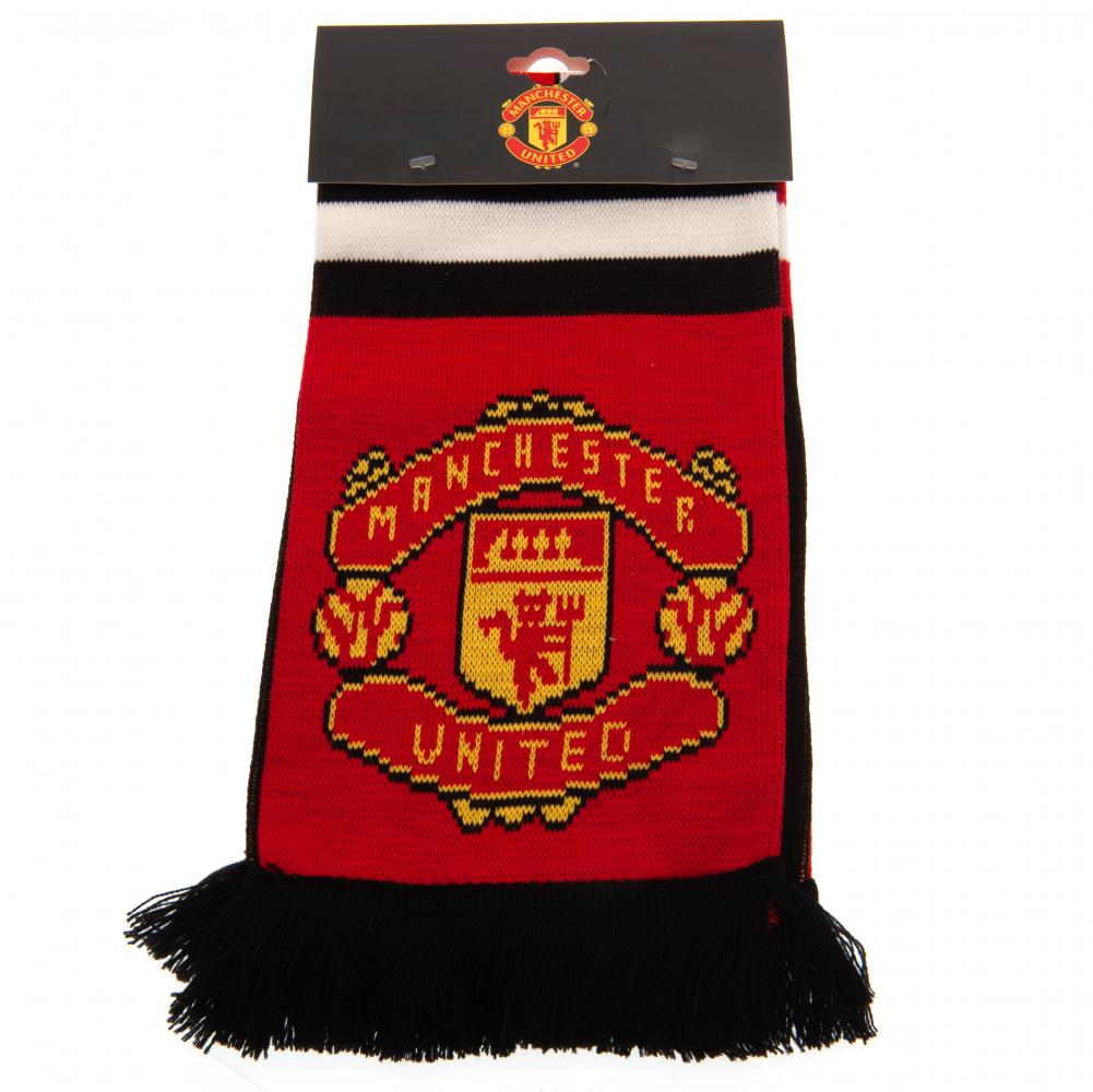 Manchester United FC Stripe Scarf