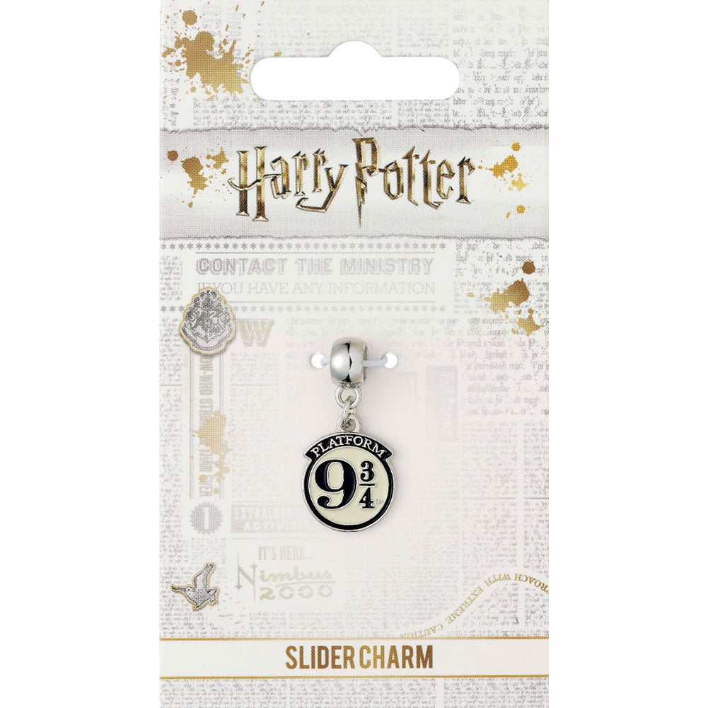 Harry Potter Silver Plated Charm 9 & 3 Quarters