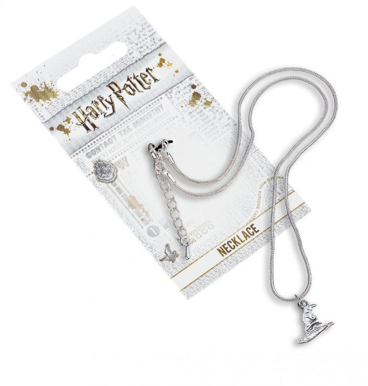 Harry Potter Silver Plated Necklace Sorting Hat