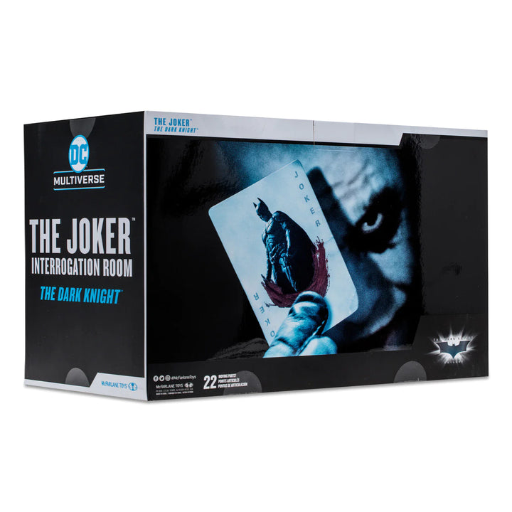 McFarlane The Joker Interrogation Room (The Dark Knight) Gold Label Action Figure Set