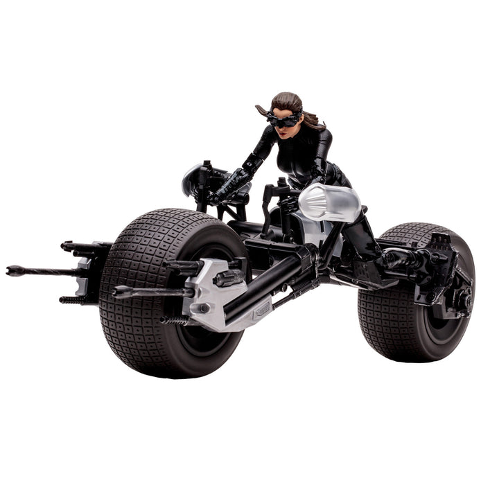 McFarlane The Dark Knight Rises Catwoman & Batpod Gold Label 7" Action Figure And Vehicle