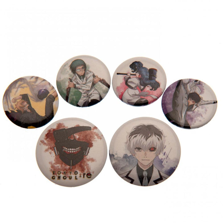 Tokyo Ghoul: RE Button Badge Set